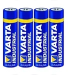 VARTA Batterie Industrial Microzelle AAA 4003, Alkali-Mangan, 1,5V, 4 St&uuml;ck