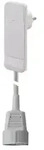 Bachmann SMART PLUG mit 3 m H05VV-F 3G 1,5, wei&szlig;