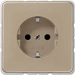Jung SCHUKO-Steckdose(gold-bronze)