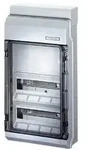 Hensel KV 9330, KV-Automatengeh&auml;use mit Zusatz-Raum, IP65, 2-reihig, 24 PLE