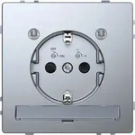 Merten SCHUKO-Steckdose, System Design, mit erh&ouml;htem Ber&uuml;hrungsschutz, mit