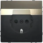 MertenSCHUKO-Steckdose, System Design, mit Klappdeckel, mit erh&ouml;htem