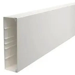 OBO Bettermann Kabelkanal60 x 210mm, L&auml;nge 2m - reinwei&szlig;