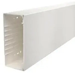 OBO Bettermann Kabelkanal 100 x 230mm, L&auml;nge 2m - reinwei&szlig;