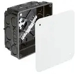 Kaiser Potentialausgleich-Kasten 10mm2 mit Deckel, Ma&szlig;e: 107 x 107 x 57 mm