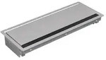 Bachmann CONI Einbaurahmen, lang (Silbergrau)