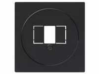 Abdeckung für TAE-Dosen und USB-Spannungsversorgung (schwarz)