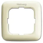Abdeckrahmen, mit Aufdruck Heizung (wei&szlig;)