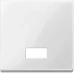 Merten Wippe mitrechteckigem Symbolfenster, System M (polarwei&szlig; gl&auml;nzend)
