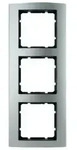 Abdeckrahmen B.3, 3-fach (Aluminium/anthrazit)