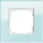 GIRA Abdeckrahmen 1-fach - Esprit (Glas mint)