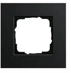 GIRA Abdeckrahmen 1-fach - Esprit (Aluminium schwarz)