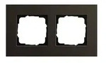 GIRA Abdeckrahmen 2-fach - Esprit (Aluminium Braun)