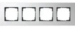 GIRA Abdeckrahmen 4-fach - Esprit (Aluminium)