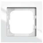 Abdeckrahmen Busch-axcent, 1-fach (studioweiss)