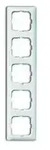 Abdeckrahmen Reflex SI Linear, 5-fach (alpinwei&szlig;)