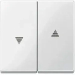 Merten Wippe f&uuml;r Rollladenschalter und -taster, System M (polarwei&szlig; gl&auml;nzend)