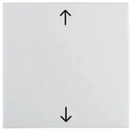 Berker Wippe mit Aufdruck Symbol Pfeile (polarwei&szlig;, gl&auml;nzend)