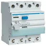 Hager CDS 463 D, FI-Schutzschalter QuickConnect 63A, 30mA, Typ A, 4polig