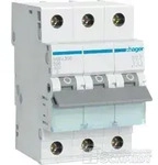 Hager Leitungsschutzschalter MBN 350, 50A, 3-polig