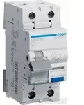Hager ACS916D - FI/LS-Schalter, 1P+N, 6kA, Typ A, B-16A, 10mA, QuickConnect