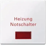 Merten Wippe f&uuml;r Heizungs-Notschalter, System M (aktivwei&szlig; gl&auml;nzend)