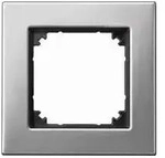 M-Plan Metallrahmen, 1fach (Platinsilber)