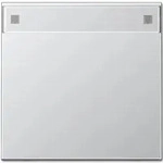 Wippe mit Schriftfeld (Aluminium)