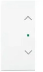 Wippe 2-fach links/rechts, mit Symbol "Jalousie" f&uuml;r Busch-free@home&reg;