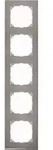 M-Pure Decor-Rahmen 5fach (Edelstahl/aluminium)