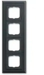 Busch-Jaeger Abdeckrahmen Busch-dynasty&reg;, 4-fach (anthrazit)