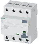 Siemens FI-Schutzschalter 5SV3446-6, 63A, 100mA, Typ A, 4-polig