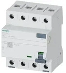 Siemens FI-Schutzschalter 5SV3642-6, 25A, 300mA, Typ A, 4-polig