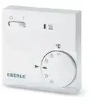 Eberle RTR-E 6202 - Raumtemperaturregler mit Schalter Ein/Aus und Kontrolllampe, 1