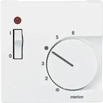 Merten Zentralplatte f&uuml;r Raumtemperaturregler mit Schalter, System M...