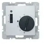 Raumtemperaturregler 230V mit &Ouml;ffner (alu)
