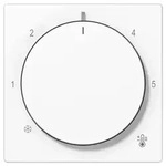 Jung Abdeckung f&uuml;r Thermostat (alpinwei&szlig;)