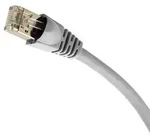 Patchkabel Cat. 6a, 4x2, RJ-45 Stecker, L&auml;nge: 10m, grau
