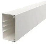 OBO Bettermann Kabelkanal60 x 110mm, L&auml;nge 2m - reinwei&szlig;