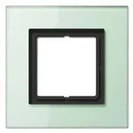 Jung LS Plus Glasrahmen 1-fach, mattwei&szlig;
