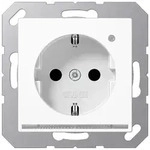 Jung SCHUKO-Steckdose mit LED-Orientierungslicht und Helligkeitssensor...