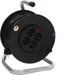 Bachmann Kunststoff-Kabeltrommel, IP20, 25 Meter H05VV-F 3G1,5