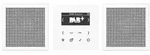JungSmart Radio DAB+, Set Stereo (alpinwei&szlig;)