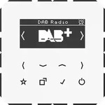 JungSmart Radio DAB+ (alpinwei&szlig;)
