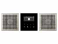 Jung Smart Radio DAB+ Bluetooth, Set Stereo (Display schwarz, Lautsprecher