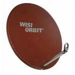Wisi OA 38 I - 80cm Alu-Spiegel - rotbraun