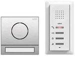GiraSystem 106 Einfamilienhaus-Paket Audio, Edelstahl