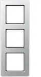 Jung Rahmen A Flow, 3-fach (aluminium)