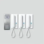 Siedle SET CA 812-3 E/W - Set Compact Audio f&uuml;r das 3-Familienhaus