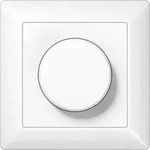 Jung AS 500 Drehdimmer LED mit Dreh-Ausschalter (alpinwei&szlig;)